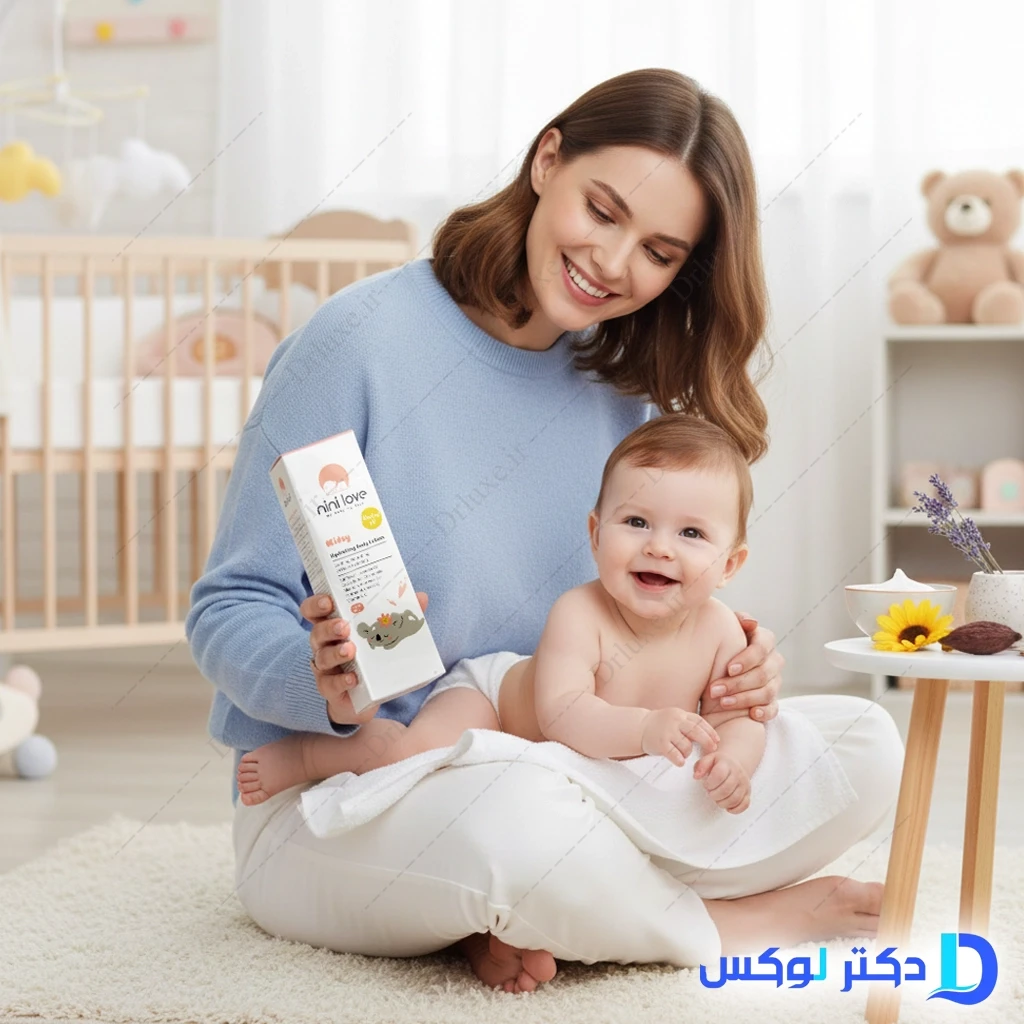 لوسیون مرطوب کننده بدن کودکان نی نی لاو